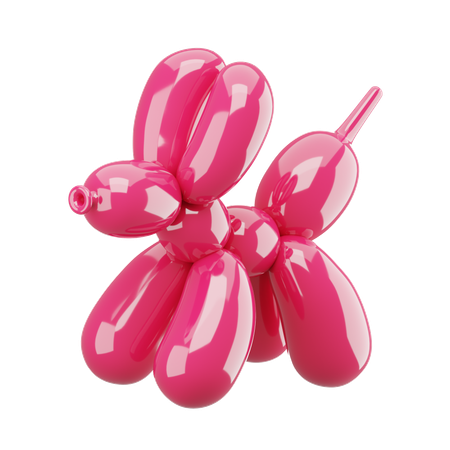 Balloon Animal Toy  3D Icon