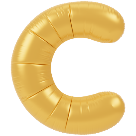Balloon C  3D Icon