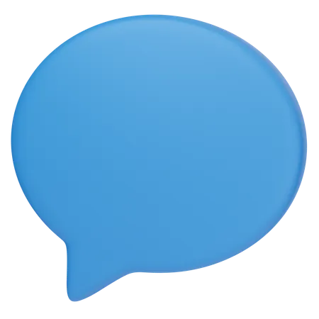 Balloon Chat  3D Icon