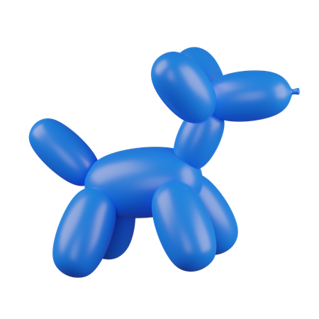 Balloon Dog  3D Icon