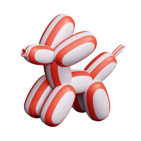 Balloon Dog  3D Icon