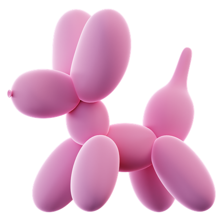 Balloon Dog  3D Icon