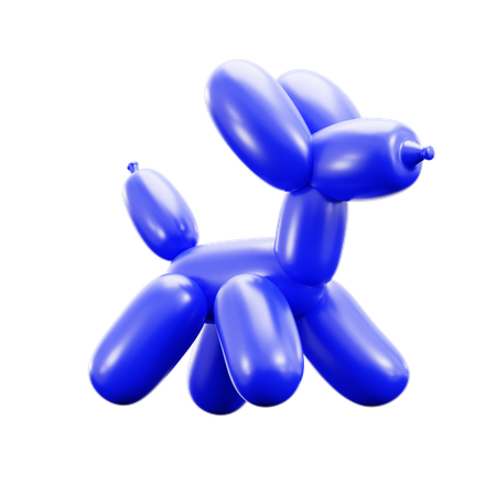 Balloon Dog  3D Icon