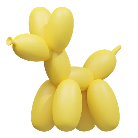 Balloon Dog  3D Icon