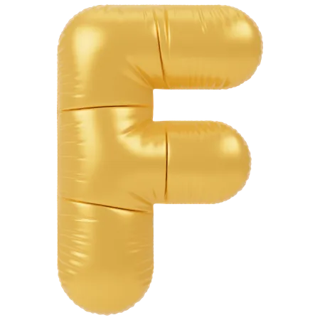 Balloon F  3D Icon
