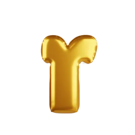 Balloon letter r lower case  3D Icon