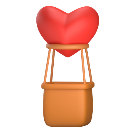 Balloon Love  3D Icon