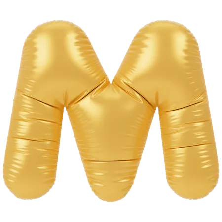 Balloon M  3D Icon