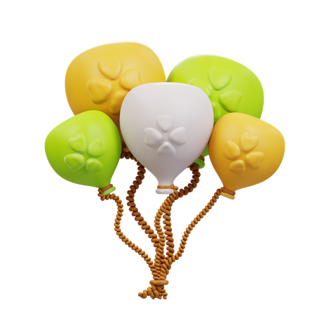 Balloon Ornament  3D Icon