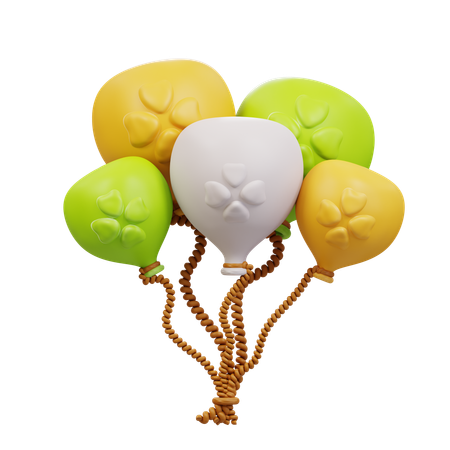 Balloon Ornament  3D Icon