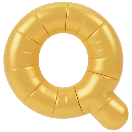 Balloon Q  3D Icon