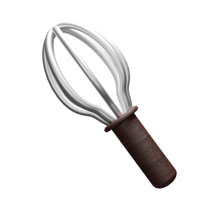 Balloon Whisk  3D Illustration