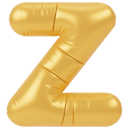 Balloon Z  3D Icon