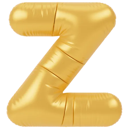 Balloon Z  3D Icon