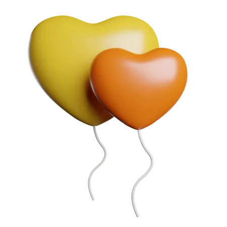Balloons Celebration Party 3D Icon
