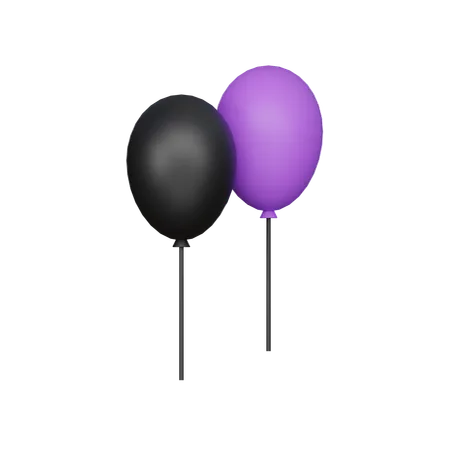 Balloons 3 D Icon 3D Icon