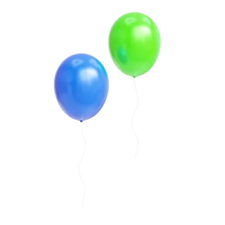 Balloons  3D Icon