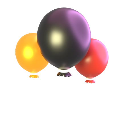 Balloons  3D Icon