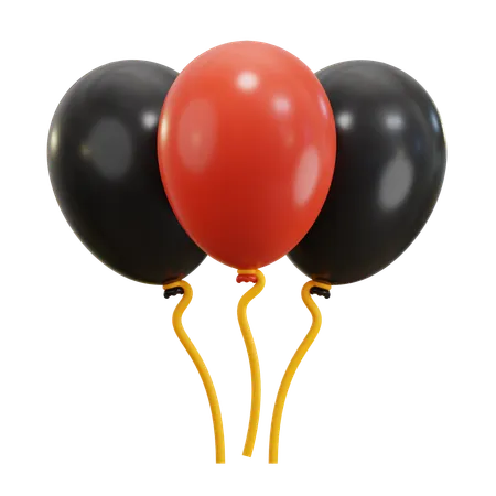 Balloons  3D Icon