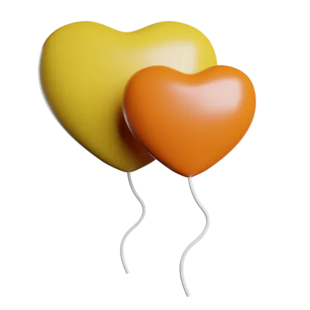 Balloons  3D Icon