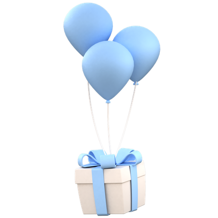 Balloons  3D Icon