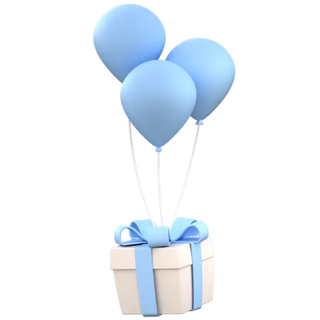 Balloons  3D Icon