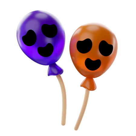 Balloons  3D Icon