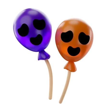 Balloons  3D Icon