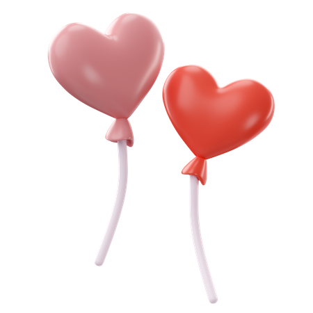 Balloons  3D Icon