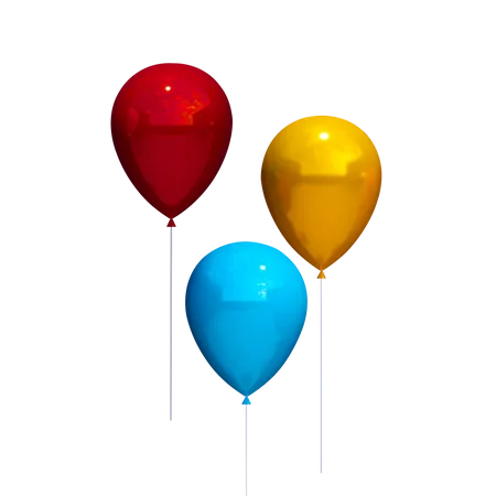 Balloons  3D Illustration