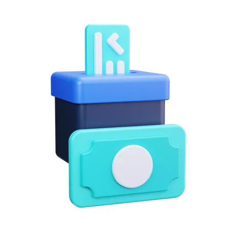 Ballot box  3D Icon