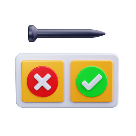 Ballot Box  3D Icon