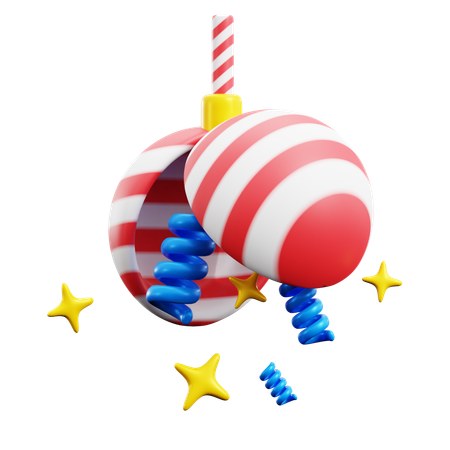 Ballparty  3D Icon