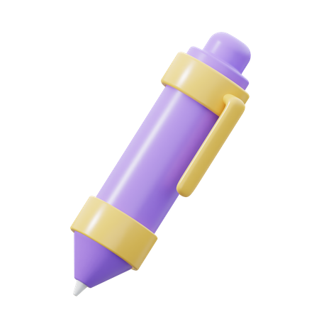 Ballpoint  3D Icon