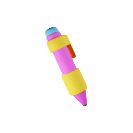 Ballpoint 3 D Render Isolated Images 3D Icon
