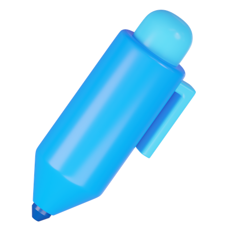 Ballpoint Pen  3D Icon