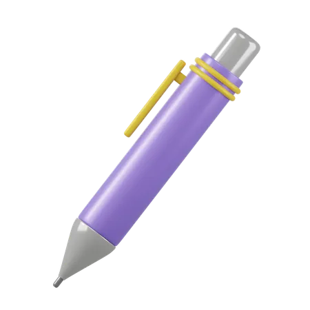 Ballpoint Pen  3D Icon