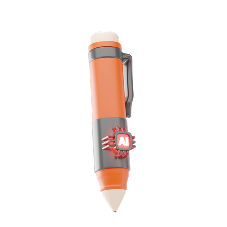 Ballpoint Pen  3D Icon