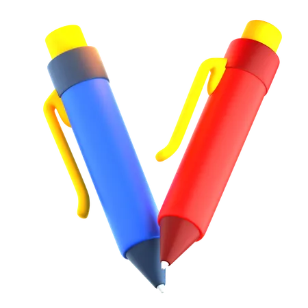 Ballpoint Pen  3D Icon