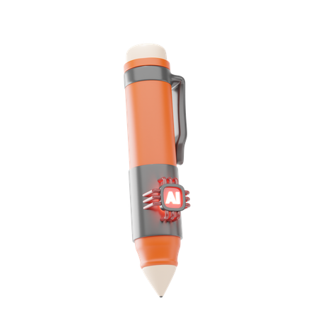 Ballpoint Pen  3D Icon