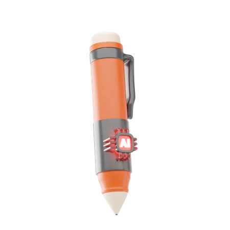 Ballpoint Pen  3D Icon