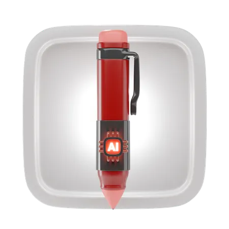 Ballpoint Pen  3D Icon