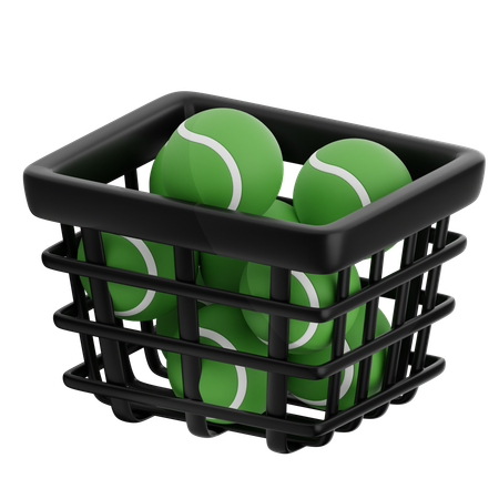 Balls Cart  3D Icon