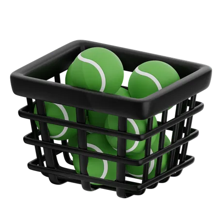 Balls Cart  3D Icon