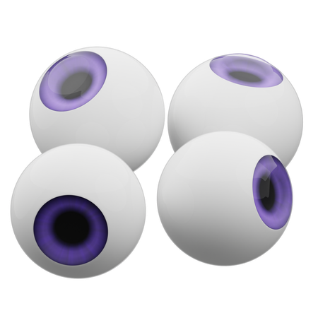 Balls of Eyes  3D Icon