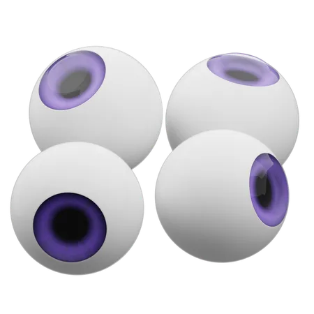 Balls of Eyes  3D Icon