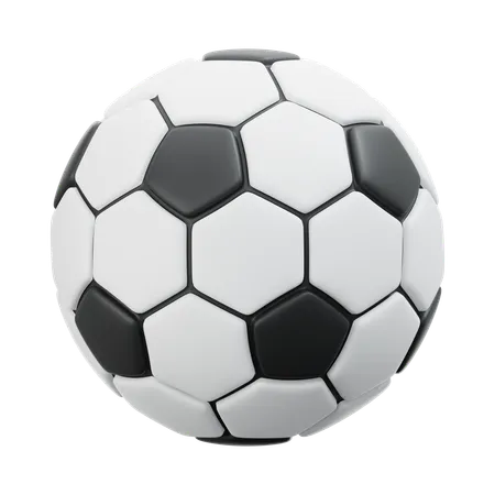 Balón de fútbol  3D Icon