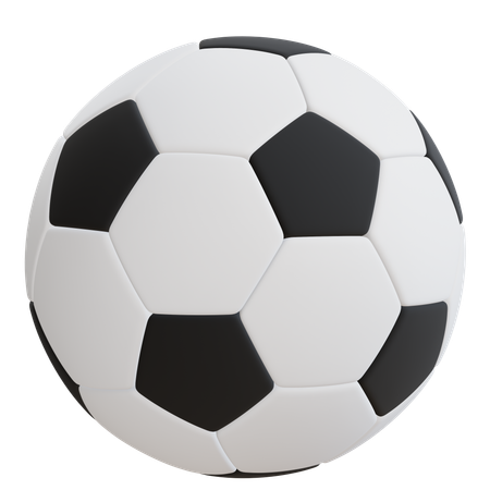 Balón de fútbol  3D Icon