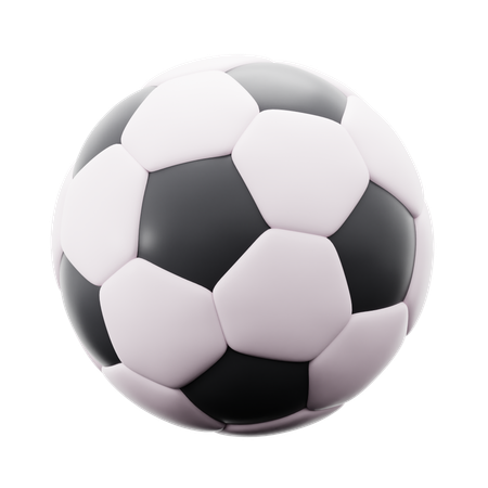 Balón de fútbol  3D Icon