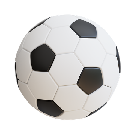 Balón de fútbol  3D Icon